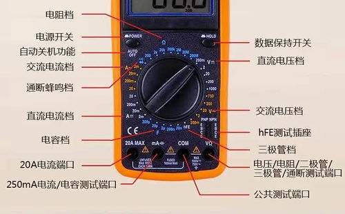 電工數字萬用表這四種方法太巧秒了