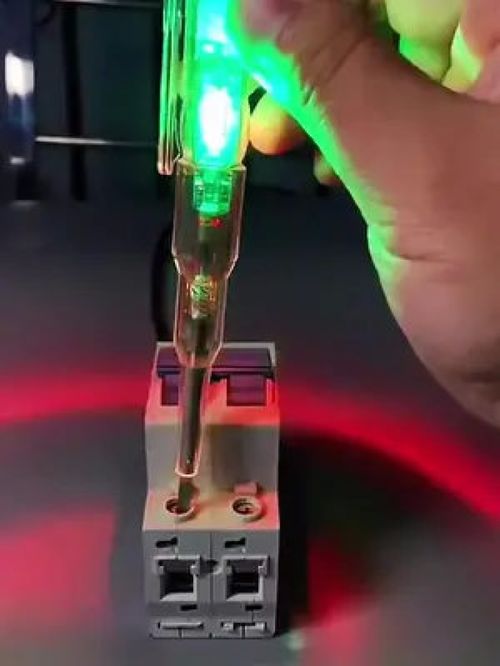 智能高亮彩光測(cè)電筆 電工與居家安全的得力助手
